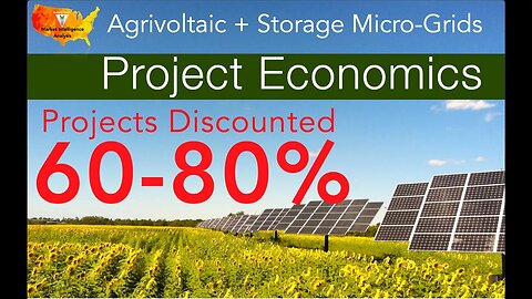 Agrivoltaic +Storage Micro-Grid Project Economics: Tax Credits, Grants & Rebates