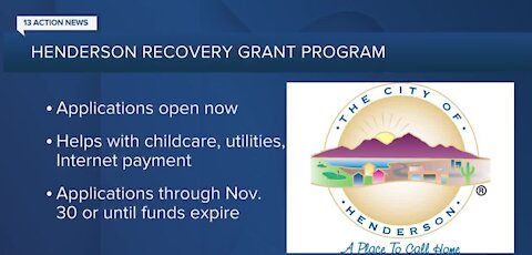 Applications now open for Henderson Recovery Grant Program