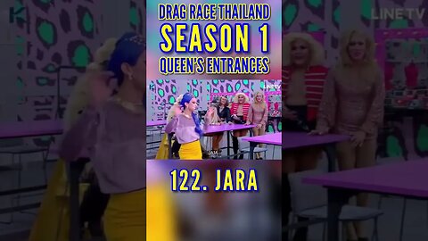 Drag Race Thailand Queen’s Entrance Season 1 🩷 122 JaJa 🩵 #dragracethailandseason1