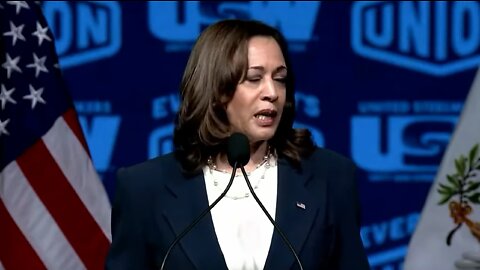 VP HARRIS: "We cut child poverty in America by 40% in the first year."