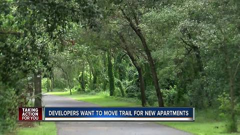 Developers hoping to move portion of Upper Tampa Bay Trail to build apartment complex