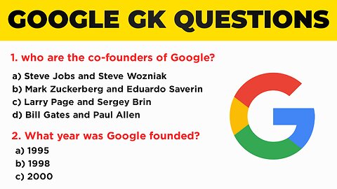 Google Company GK Questions and Answers | General Knowledge | Interesting | Skills Pe