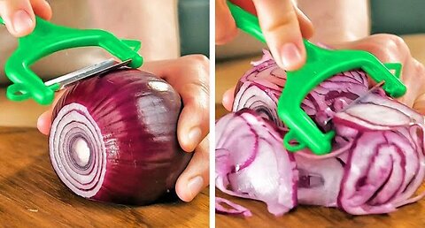 How to Peel And Cut Fruits And Vegetables