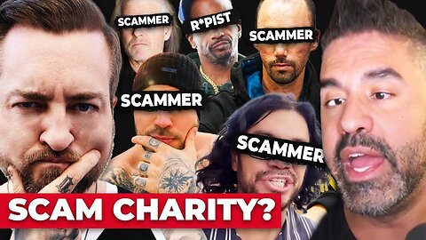 Michael Sartain's FAKE CHARITY? + Shady Connections EXPOSED (SCAMMERS, R*PISTS, FAKE GURUS)