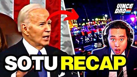 Biden's SOTU Speech GETS DERAILED by Palestine Protestors & MTG! (RECAP)