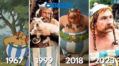 Evolution Of Obelix In Movies & Cartoons (1967-2023)