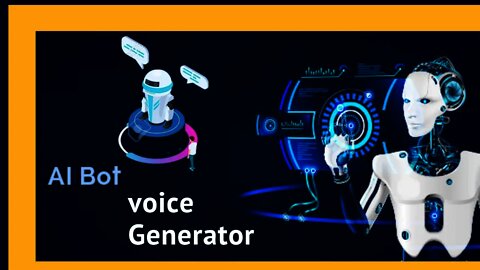 Online AI voice generator for videos, prodcasts e-learning bot ai