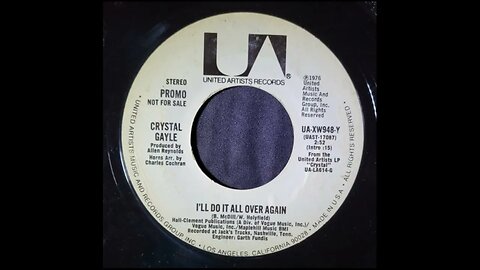 Crystal Gayle - I'll Do It All Over again