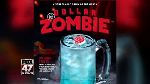 Applebee's selling $1 'Zombie' for October