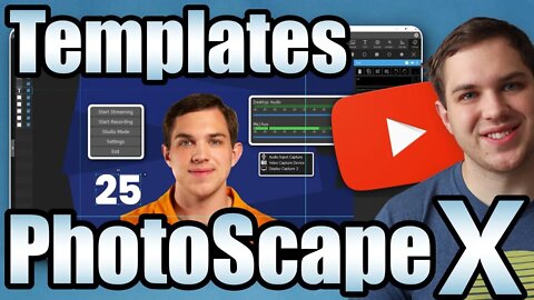 How To Make Templates In PhotoScape X!