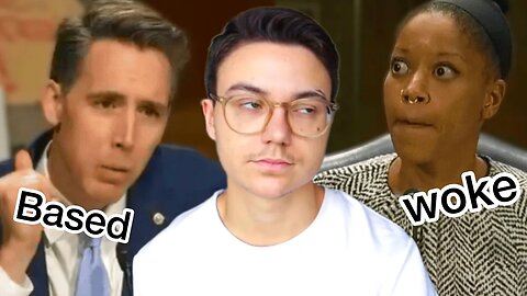 “Men Are Capable Of Pregnancy“ Woke Professor TRIGGERED By Sen. Hawley￼