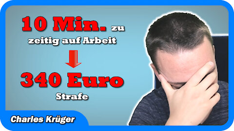 Ausgangssperre: 340 Euro Strafe, weil man 10 Minuten zu früh auf Arbeit ging!