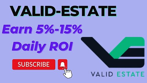 Valid Estate Review | Earn 5%-15% ROI Daily | Passive Income (High Risk)