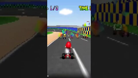 Mario Kart 64 - Mario Gameplay