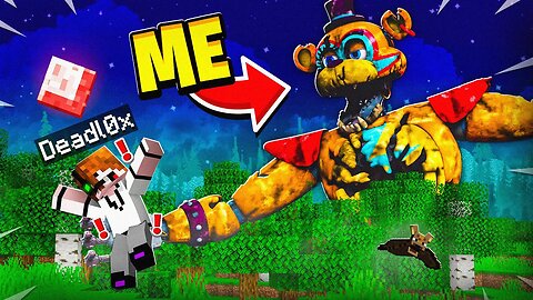 Trolling As SHATTERED Freddy! (Minecraft FNAF)