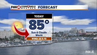 Warm temps continue in SWFL