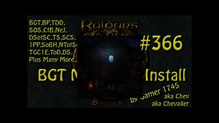 Let's Play Baldur's Gate Trilogy Mega Mod Part 366