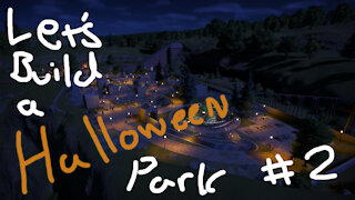 Let's Build a Halloween Park #2 (Planet coaster)