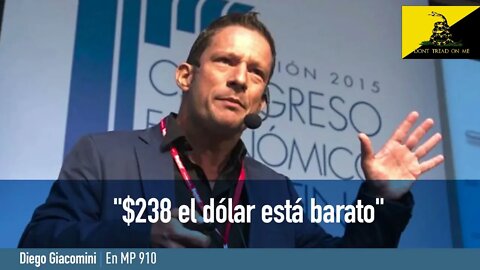 Diego Giacomini '$238 el dólar está barato'