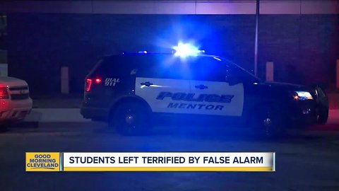 Students left terrified by false alarm