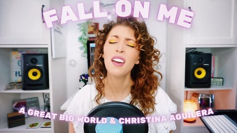 Fall On Me | Great Big World (feat. Christina Aguilera) | Cover Song | Mandy Barry