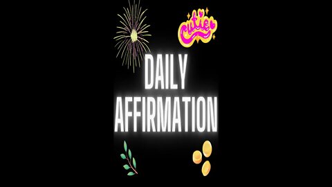 Do You Need a Daily Affirmation? #shorts