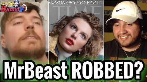 MrBeast ROBBED By Taylor Swift As Time's Person Of The Year! Building Wells In Africa Means Nothing?