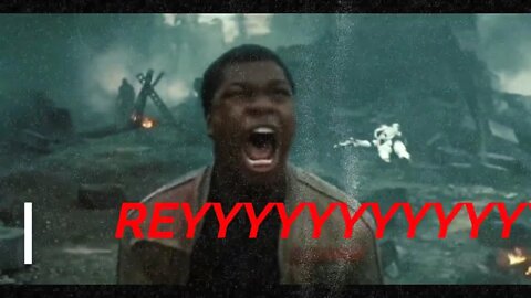 Star Wars FINN yelling REY Low Bass Hilarious short clip! #starwarsbloopers