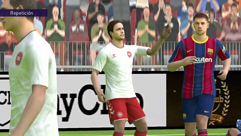 PES 2021: DINAMARCA vs FC BARCELONA | Entretenimiento Digital 3.0