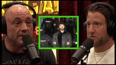 Joe Rogan reacts to Andrew Tate's Arrest