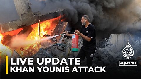 Khan Younis attack: Israeli army hits residential building