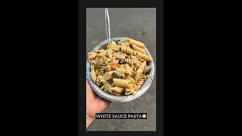 Spicy white sauce pasta 😋