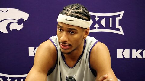 Kansas State Basketball | David N'Guessan Press Conference | December 4, 2023