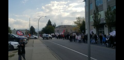 Marching for the children, kelowna bc