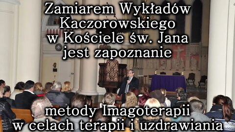 ROZWÓJ ŚWIADOMOŚCI DUCHOWEJ W IMAGOTERAPII - ZBIOROWY SEANS UZDRAWIAJĄCY W KOŚCIELE/2014 © TV IMAGO