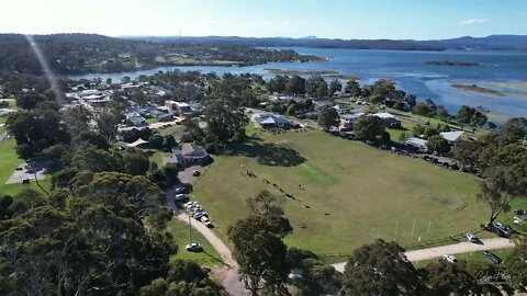 Soccer Finals at Mallacoota 11 September 2022 4k Drone