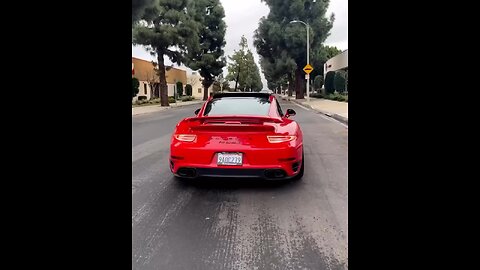 911 Turbo S Exhaust sound