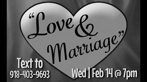 24.02.14 | Wed. 7pm | Love & Marriage | Pastor Kenneth and Ms. Lynette Hagin | Rhema Bible Church