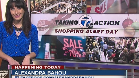 Taking Action Shopping Alert Day: Store hours for Black Friday deals