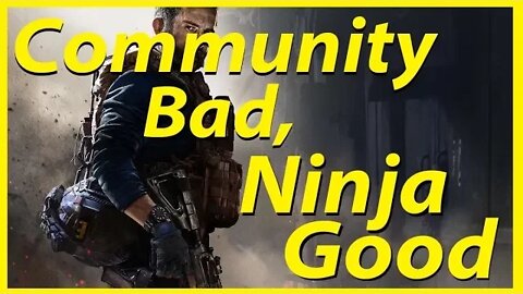 Modern Warfare Dev talks to Ninja, not the Community...