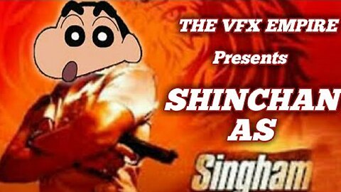 Shinchan As Singham | Singham Spoof Ft ShinChan