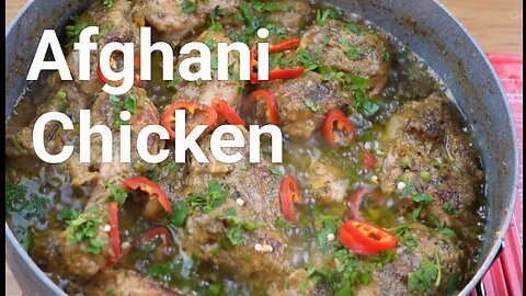 Afghani Chicken Gravy Restaurant Style