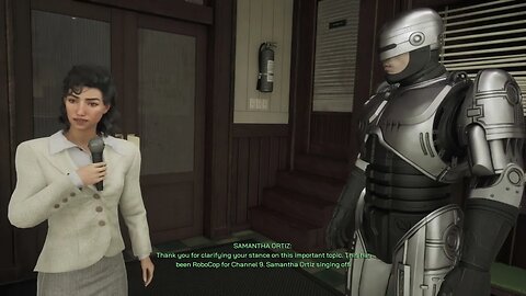 Robocop: Rogue City - Back To Square One: Go To The Briefing Room and Speak To Smantha Ortiz