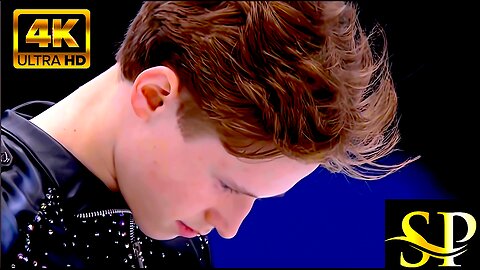 Ilia MALININ🇺🇸Short Program 2022 Figure Skating Worlds (ES-4K)