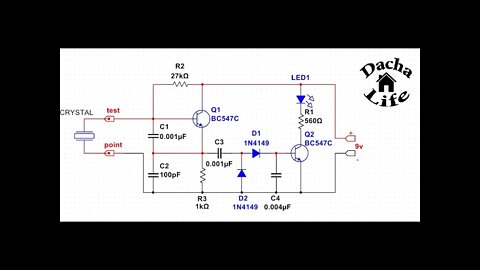 how to make a crystal tester