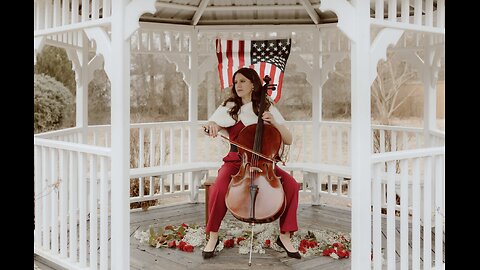 Preview of The Star Spangled Banner / Amazing Grace Official Music Video -- Stephanie Augusta