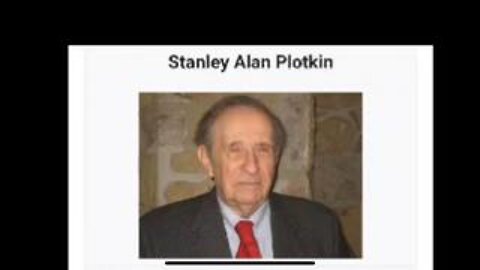 'Godfather' of the 'Vaccines' - Stanley Alan Plotkin