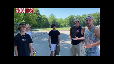 The MLO Bros learn to skateboard!