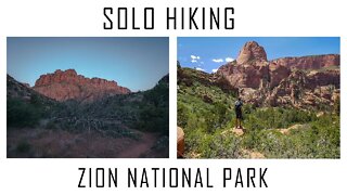 Solo Hiking 15 Miles In Zion National Park | Lumix G9 Landscape Photography