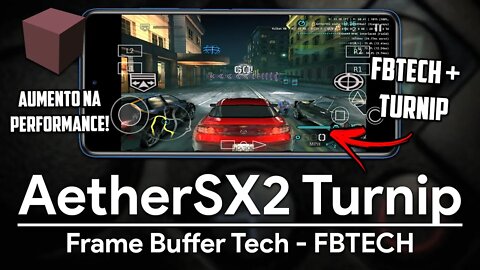 AetherSX2 TURNIP FBTECH | DESEMPENHO BRUTAL! JOGUE SEM CONFIGURAÇÃO! | AetherSX2 PS2 Emulator Turnip